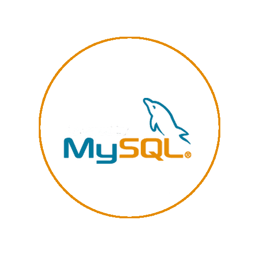 mysql logo circle
